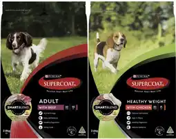 Coles Supercoat Dry Dog Food 2.6kg-2.8kg offer