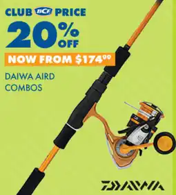 BCF DAIWA AIRD COMBOS offer