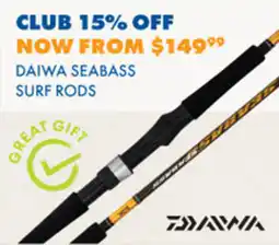 BCF DAIWA SEABASS SURF RODS offer