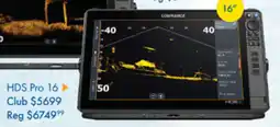 BCF HDS Pro 16 offer
