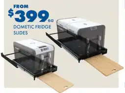 BCF DOMETIC FRIDGE SLIDES offer