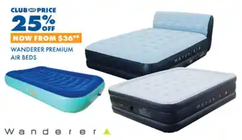 BCF WANDERER PREMIUM AIR BEDS offer