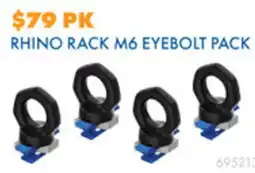 BCF RHINO RACK M6 EYEBOLT PACK offer