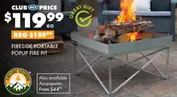 FIRESIDE PORTABLE POPUP FIRE PIT