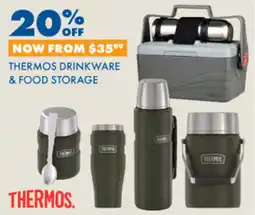 BCF THERMOS DRINKWARE & FOOD STORAGE offer
