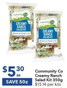 Ritchies Community Co Creamy Ranch Salad Kit 350g offer