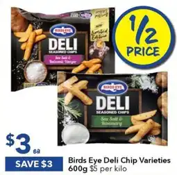 Ritchies Birds Eye Deli Chip Varieties 600g offer
