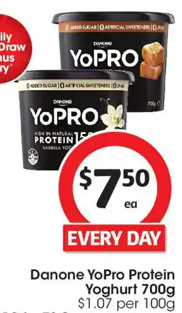 Danone YoPro Protein Yoghurt 700g