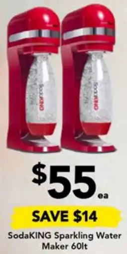 Drakes SodaKING Sparkling Water Maker 60lt offer