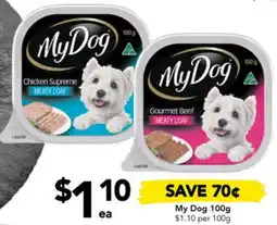 Drakes My Dog 100g offer