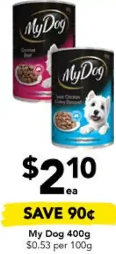 Drakes My Dog 400g offer