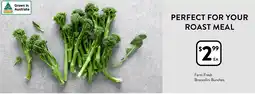 Foodworks Farm Fresh Broccolini Bunches offer