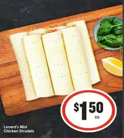 IGA Lenard's Mini Chicken Strudels offer