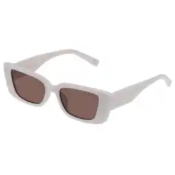 Target Sunshades Solarized Block Cat Eye Sunglasses - Shiny Ivory offer