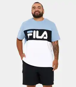 Target Plus Size Enzo Spliced T-Shirt - Fila offer