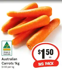 IGA Australian Carrots 1kg offer