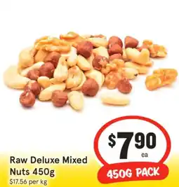 IGA Raw Deluxe Mixed Nuts 450g offer