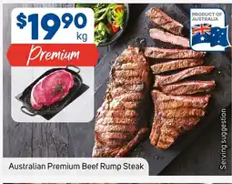 Foodland Australian Premium Beef Rump Steak offer