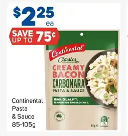 Foodland Continental Pasta & Sauce offer