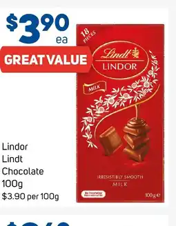 Foodland Lindt LINDOR offer