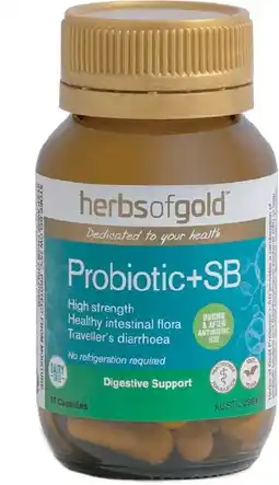 Discount Drug Stores Herbs Of Gold Probiotic + SB 30 Capsules offer