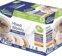 Discount Drug Stores Medical Vita Diet Mixed Sachets 14 Pack offer