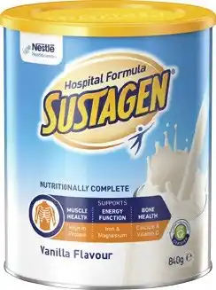 Sustagen Hospital Formula Vanilla Flavour 840g