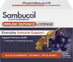 Discount Drug Stores Sambucol Immune Defence Lozenges 20 Pack offer