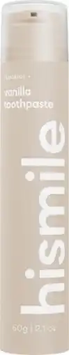 Hismile Vanilla Toothpaste 60g