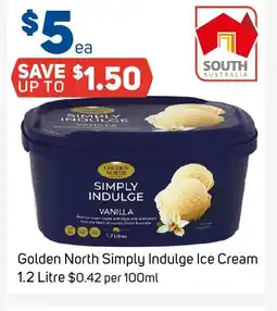 Foodland Golden North Simply Indulge Ice Cream offer