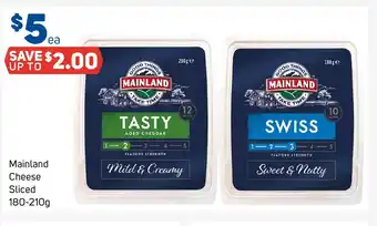 Foodland Mainland Cheese Sliced offer