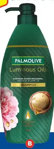 Foodland Palmolive Luminous Oil Shampoo or Conditioner 700ml $5ea SAVE $5.00 $0.71 per 100ml offer