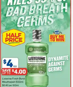 Foodland LISTERINE FRESHBURST offer