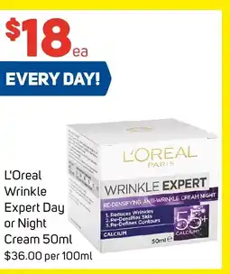 Foodland L'Oreal Wrinkle Expert Day offer