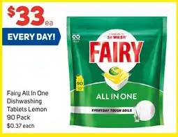Foodland Fairy All In One Dishwashing offer