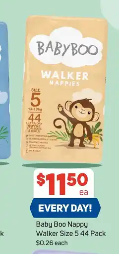 Foodland Baby Boo Nappy Toddler Size 4 50 Pack offer