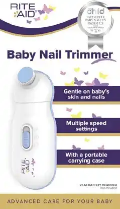 Discount Drug Stores Rite Aid Baby Nail Trimmer offer