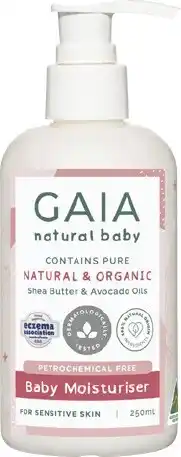 Discount Drug Stores GAIA Natural Baby Moisturiser 250mL offer