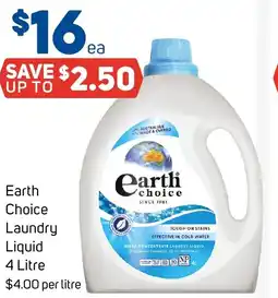 Foodland Earth Choice Laundry Liquid offer