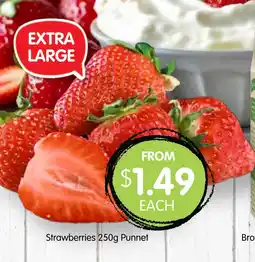 Spudshed Strawberries 250g Punnet offer