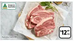 Foodworks Australian Lamb BBQ Chops offer