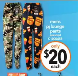 Cheap as Chips mens pj lounge pants assorted offer