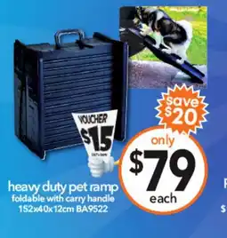 heavy duty pet ramp