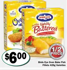 Friendly Grocer Birds Eye Oven Bake Fish offer