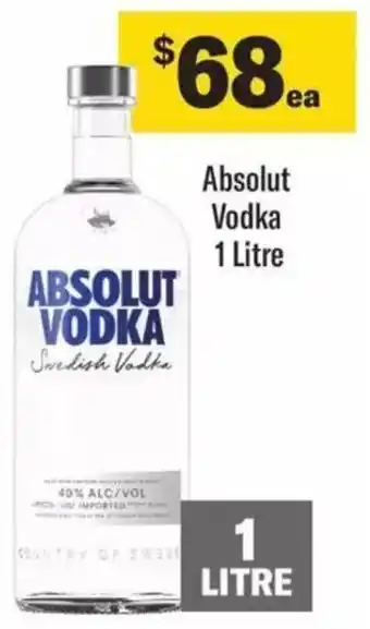 Liquorland ABSOLUT VODKA offer