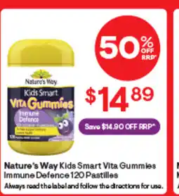 Discount Drug Stores Nature's Way Adult Vita Gummies Multivitamin 120 Pastilles offer