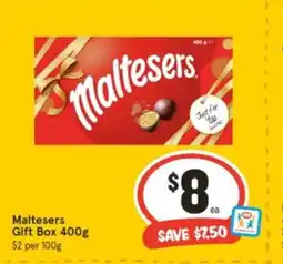 IGA Maltesers Gift Box 400g offer