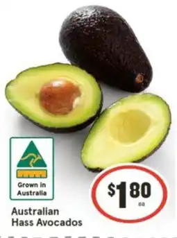 IGA Australian Hass Avocados offer