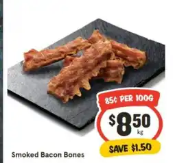 IGA Smoked Bacon Bones offer