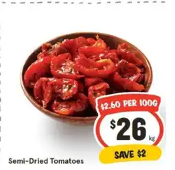IGA Semi-Dried Tomatoes offer